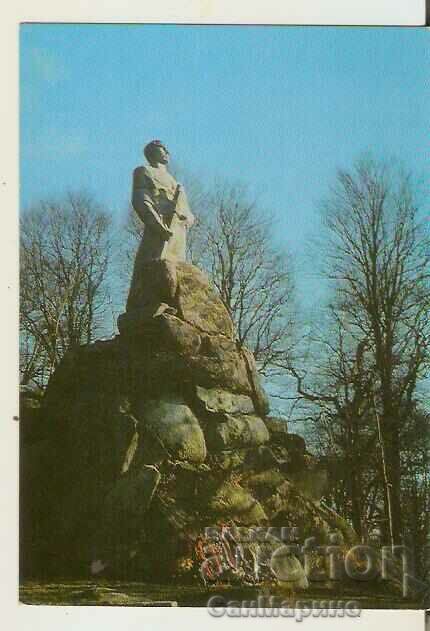 Card Bulgaria Koprivshtitsa "The Barricades" Monument*