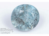 Aquamarine 4,17ct 10mm στρογγυλή κοπή