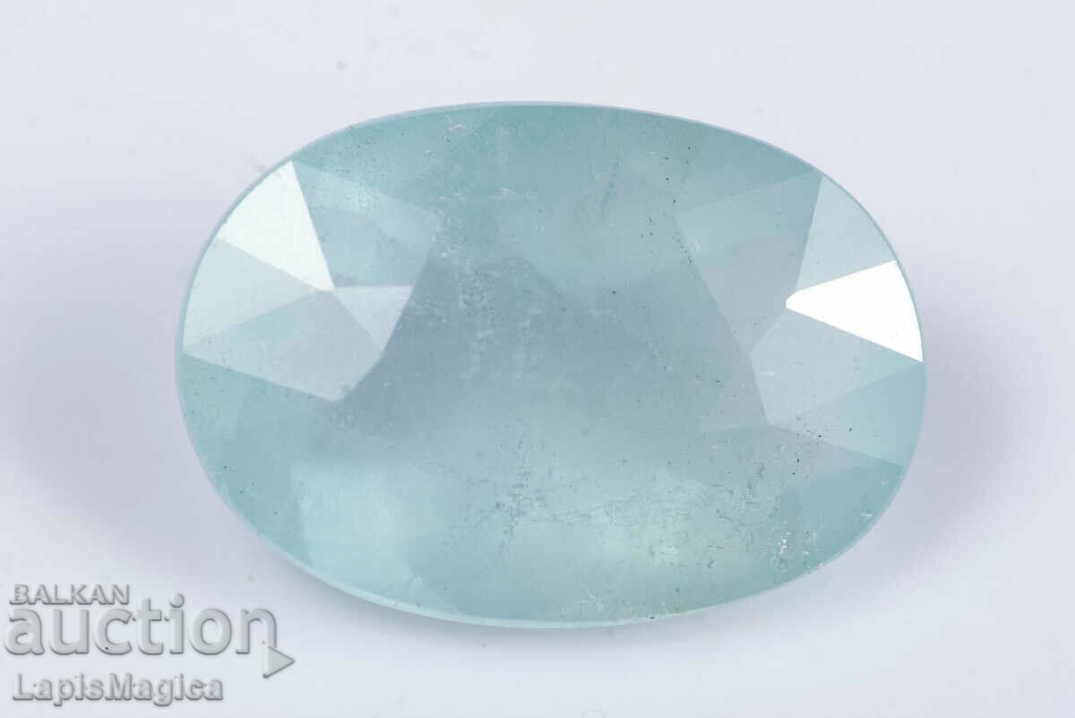 Aquamarine 3,02ct οβάλ κοπή