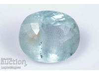 Aquamarine 3,63ct οβάλ κοπή