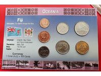 Fiji Islands - SET of 7 coins 1995-2009