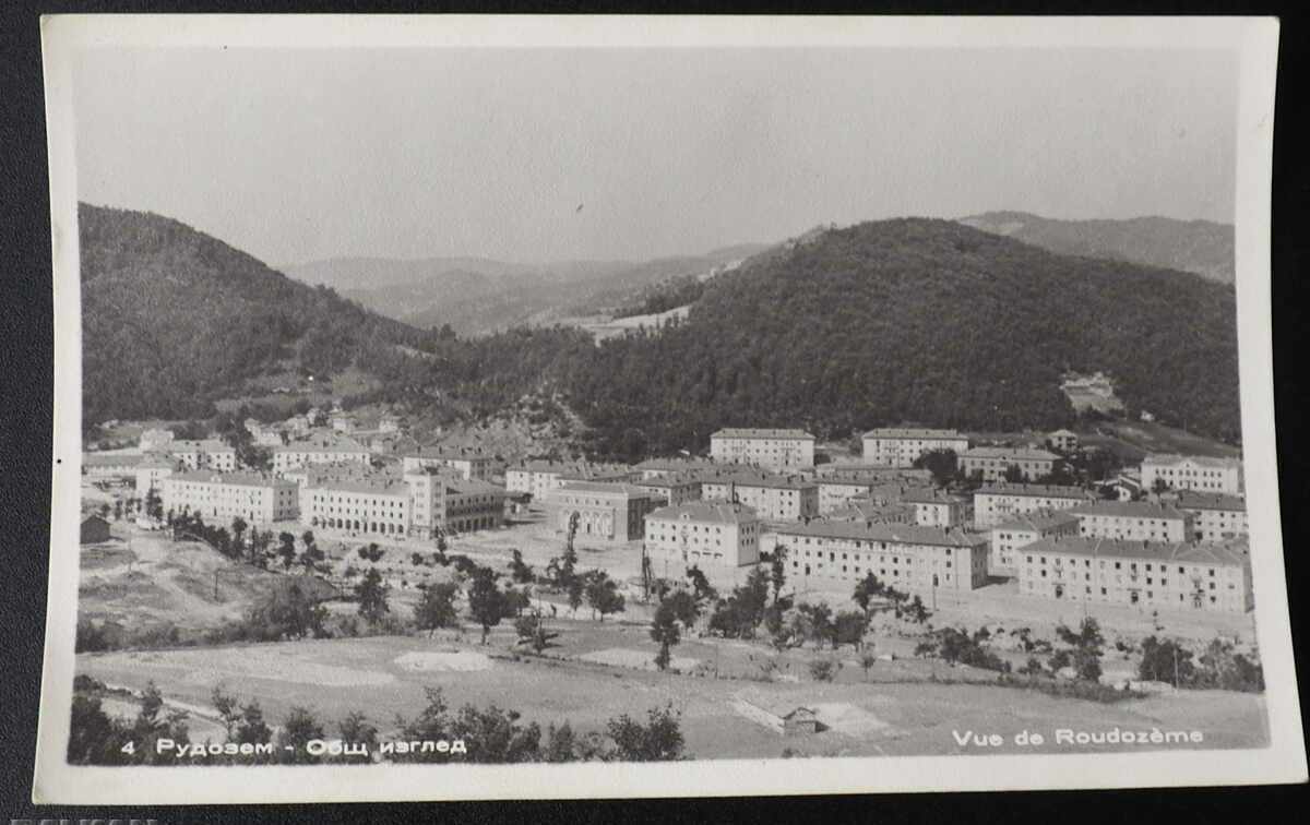 UNUSED CARD ORE EARTH RESIDENTIAL BUILDING before 1962