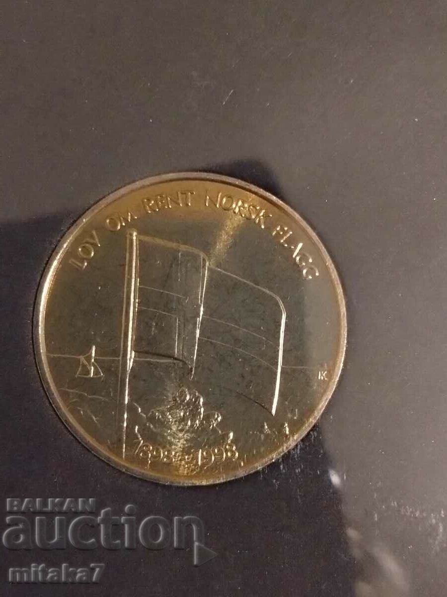 Медал - флаг Норвегия Медал - флаг Норвегия