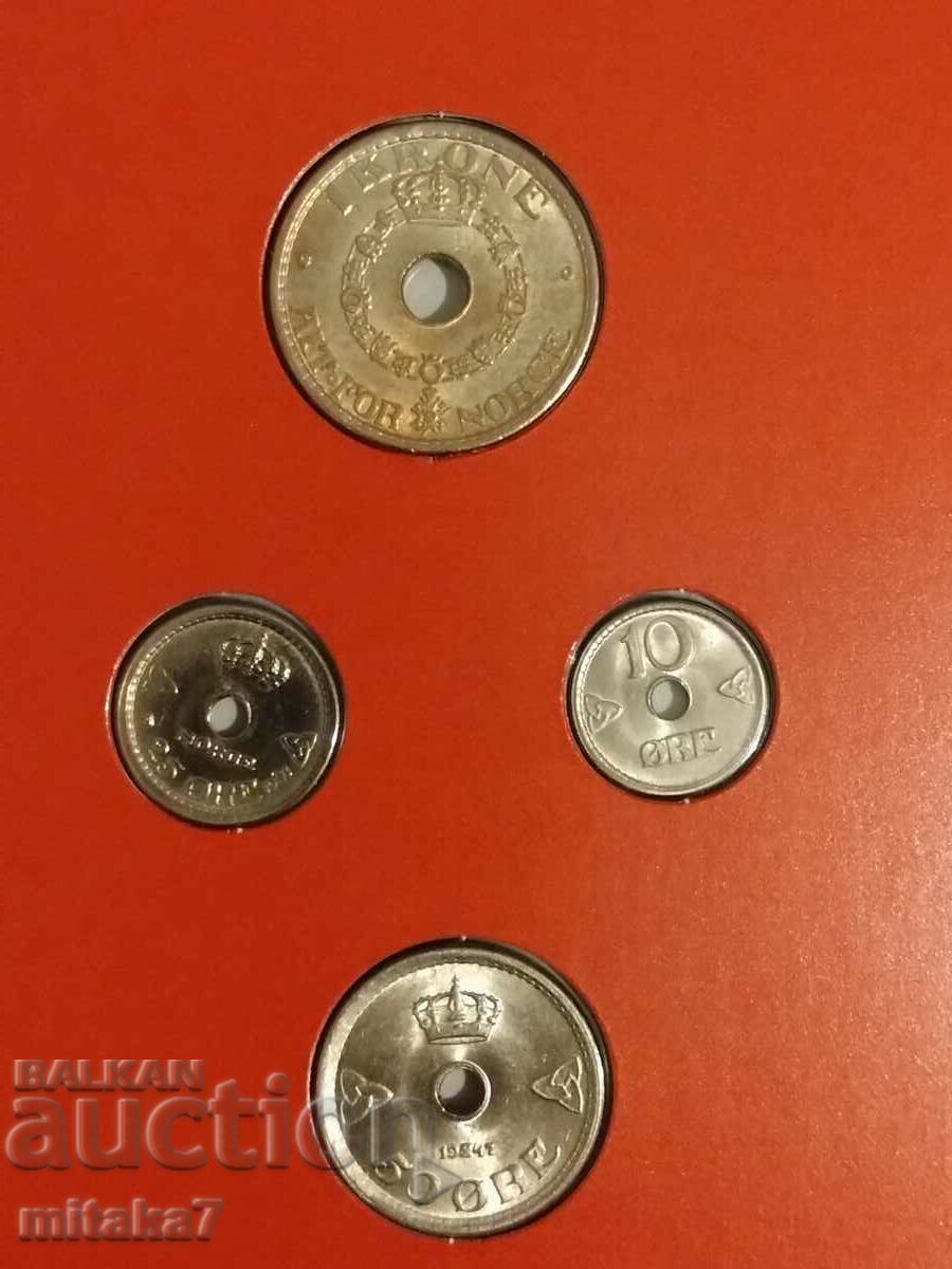 Set of coins, Norway Set of coins, Norway