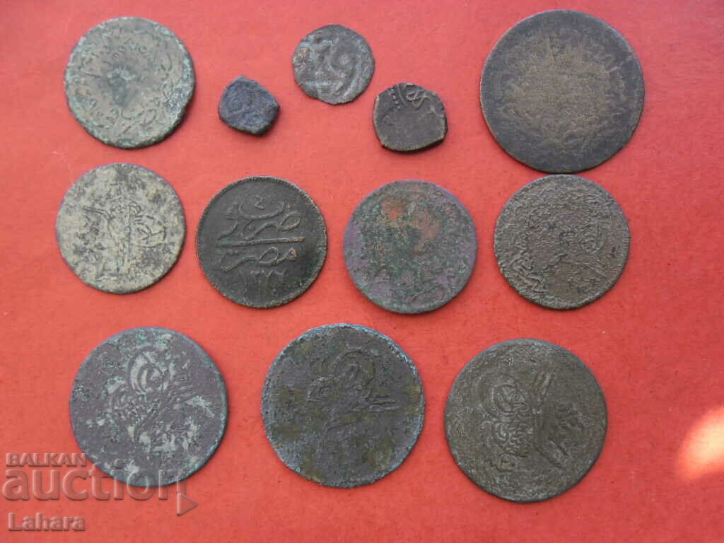 Lot of coins Ottoman Empire, akce, para, manger