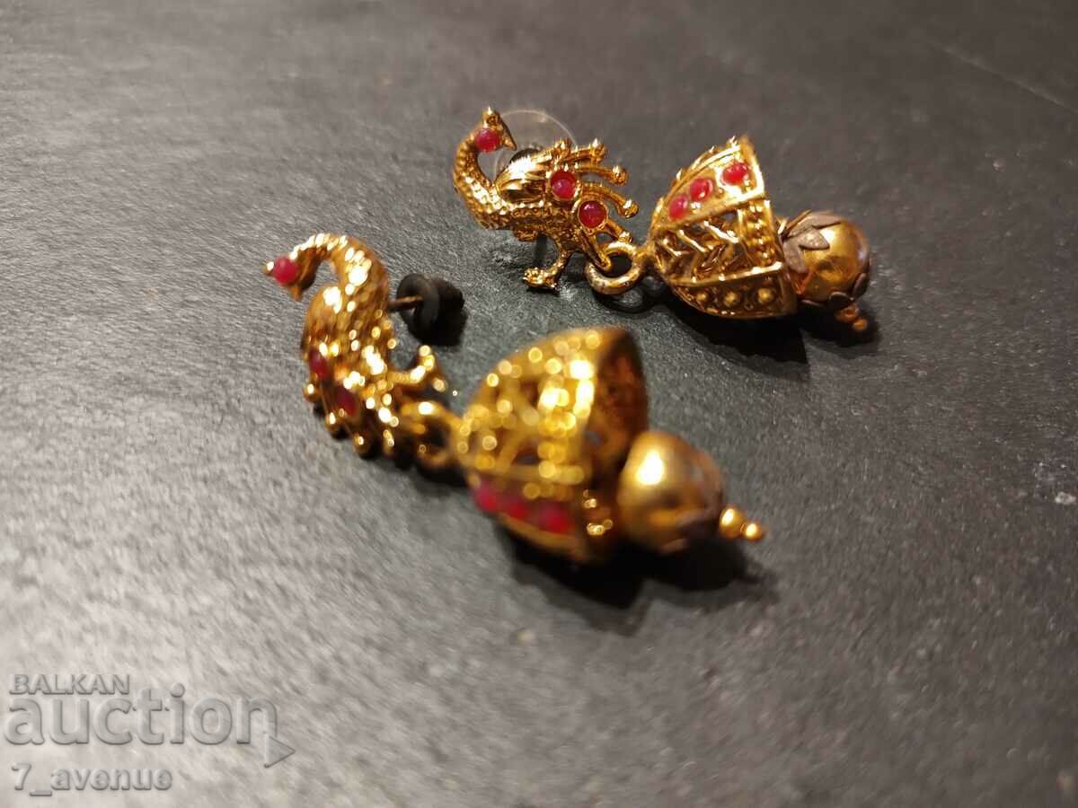 Earrings with birds, jewelry, for costumes and more 29.09.24 with price 99.00 BGN | € 50.62 Earrings with birds, jewelry, for costumes and more 29.09.24 with price 99.00 BGN | € 50.62