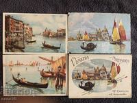 Lot of hundred year old cards from Italy (Venice)-3