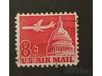 USA Airmail/Airplanes/Buildings Stamp