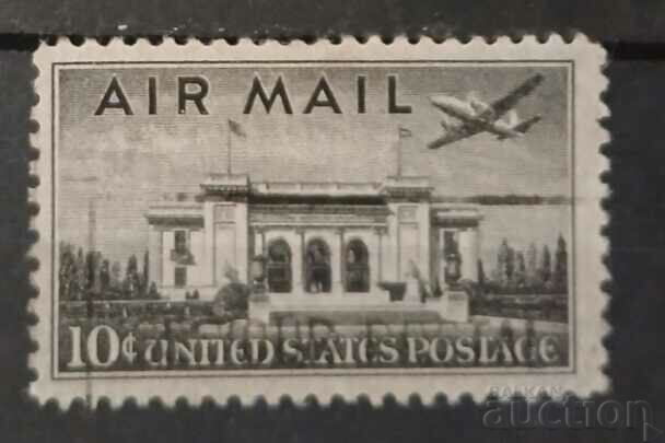 USA Airmail/Airplanes/Buildings Stamp