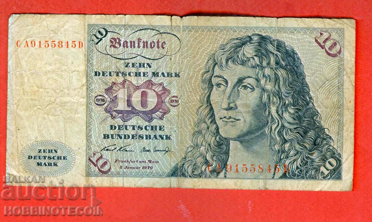 GERMANY GERMANY 10 Stamps - issue - issue 1970 - 2