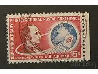 USA Airmail/Persons Stamp