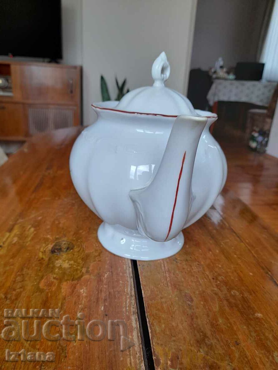Old porcelain teapot - 5