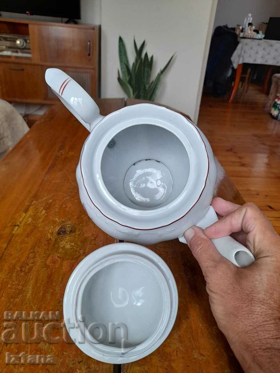 Old porcelain teapot - 6