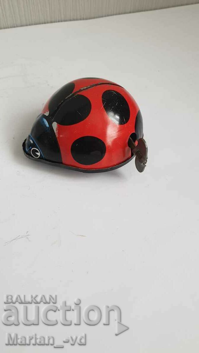 Навиваща се тенекиена играчка Калинка Yone Japan - 6 Навиваща се тенекиена играчка Калинка Yone Japan - 6