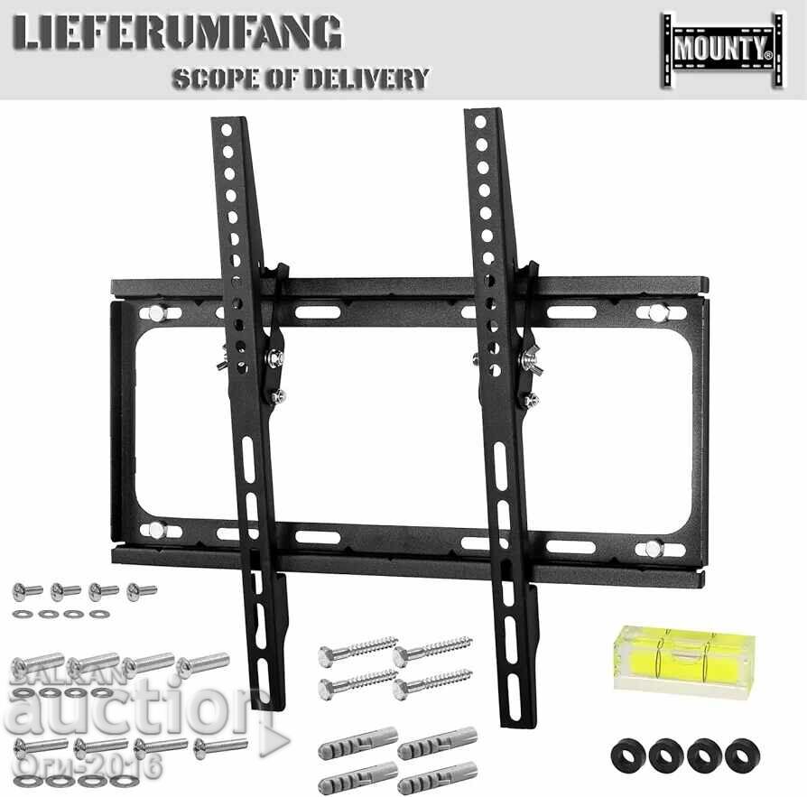 Auction The MOUNTY TV wall mount can withstand up to 105 kg Auction The MOUNTY TV wall mount can withstand up to 105 kg
