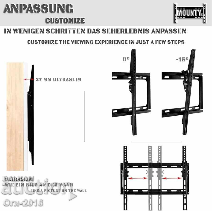 The MOUNTY TV wall mount can withstand up to 105 kg - 6 The MOUNTY TV wall mount can withstand up to 105 kg - 6