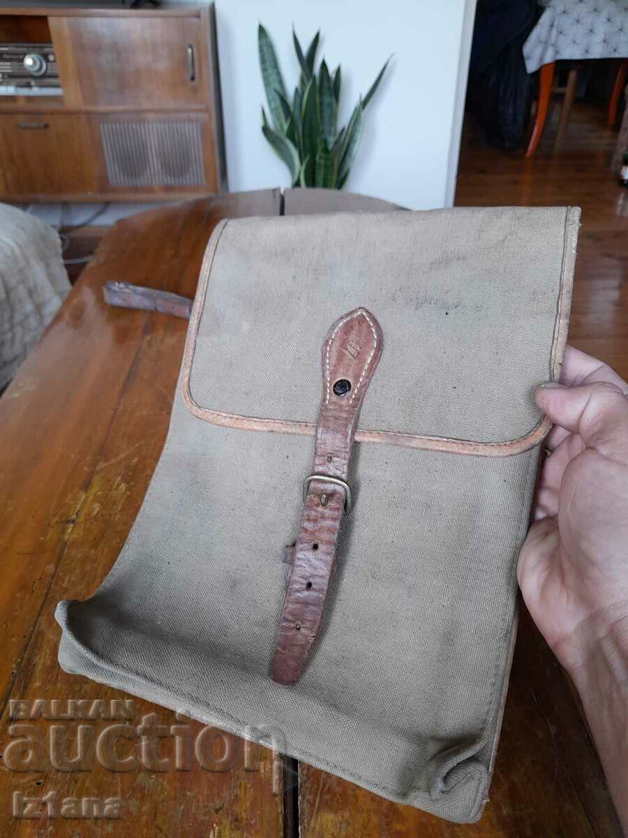 Old commander's, officer's bag with price 37.00 BGN | € 18.92