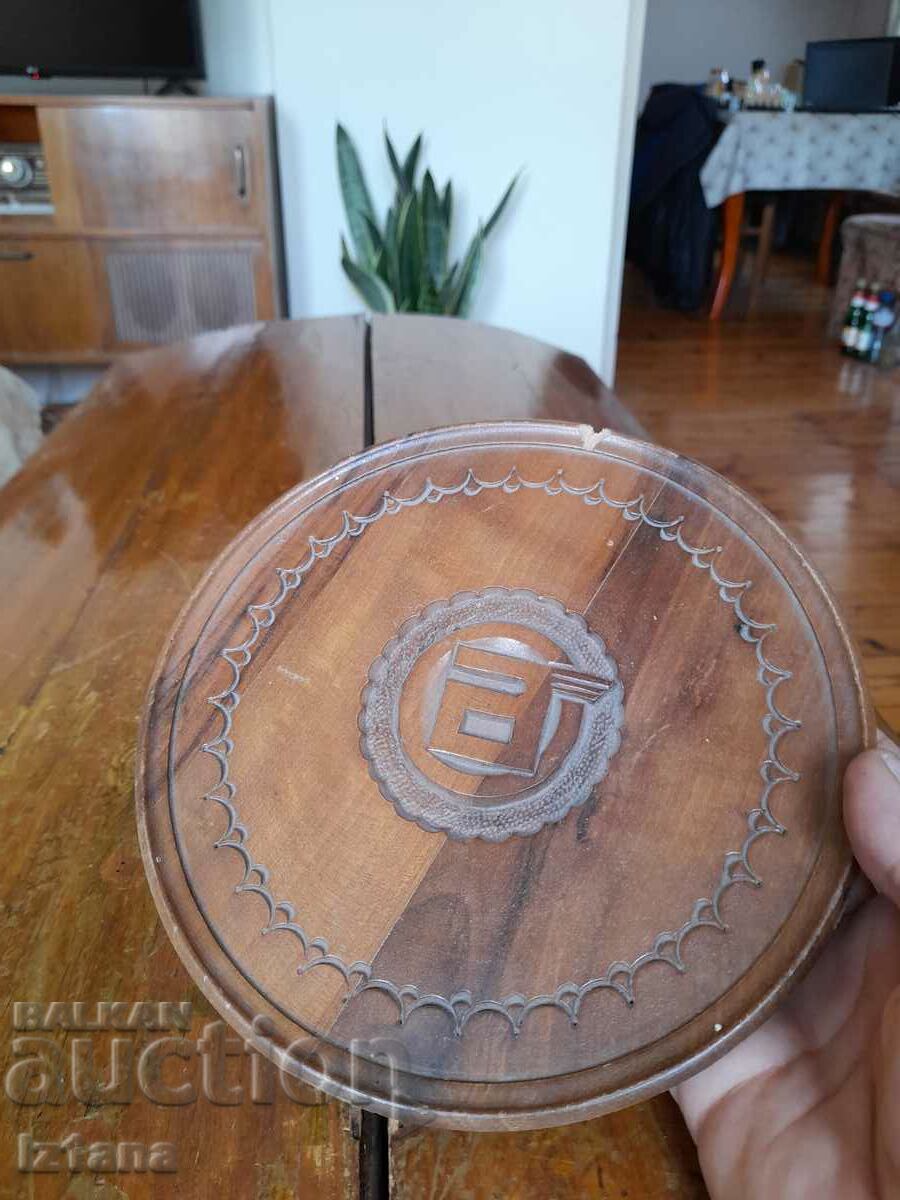 Auction  Old wall plate Autotransport