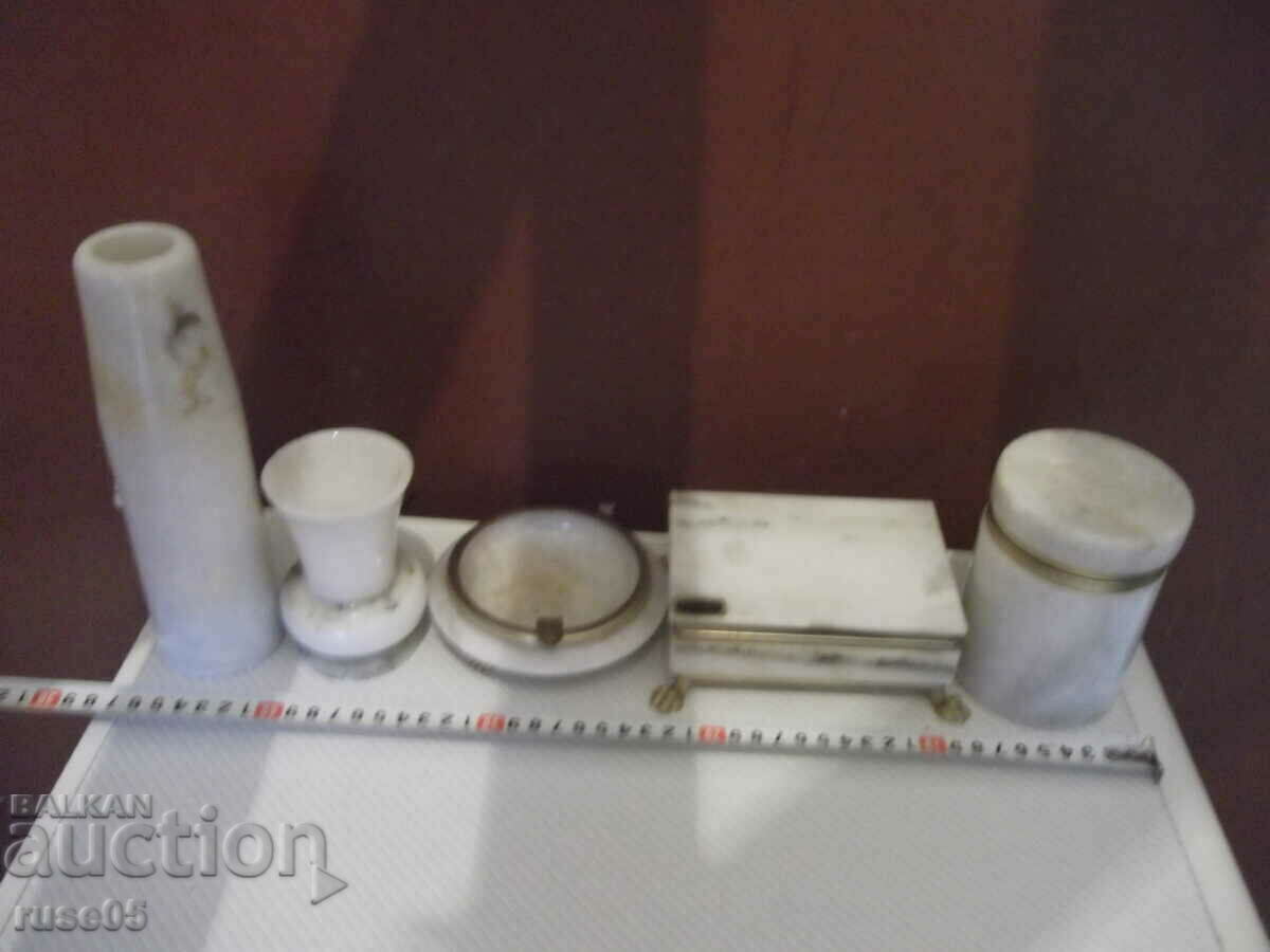 Σετ 5 τμχ. μάρμαρο από το κατάστημα «Mineralsouvenir» από τη Σώτσα με τιμή 40.00 BGN | € 20.45 Σετ 5 τμχ. μάρμαρο από το κατάστημα «Mineralsouvenir» από τη Σώτσα με τιμή 40.00 BGN | € 20.45