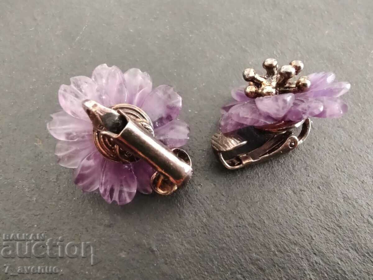 Delivery of Earrings - interesting, amethyst silver,, Grosse, 29.09.24 Delivery of Earrings - interesting, amethyst silver,, Grosse, 29.09.24