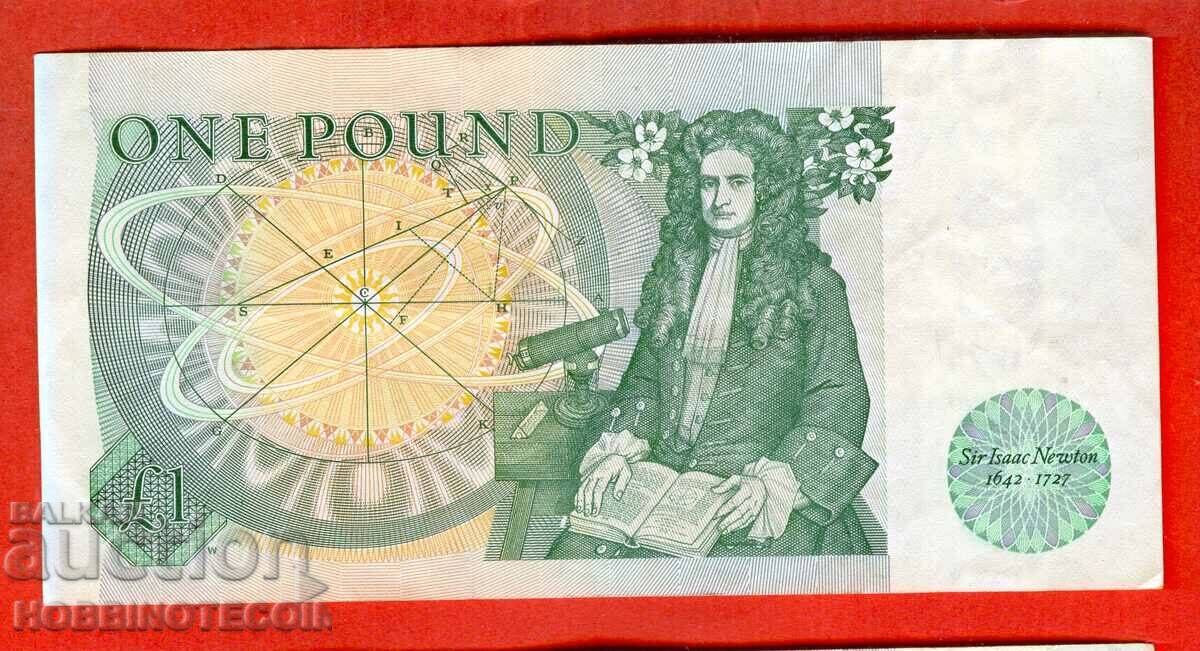 АНГЛИЯ GRЕAND BRITAIN 1 Паунд емисия issue 197 подпис 1 с цена 9.99 лв. | € 5.11 АНГЛИЯ GRЕAND BRITAIN 1 Паунд емисия issue 197 подпис 1 с цена 9.99 лв. | € 5.11