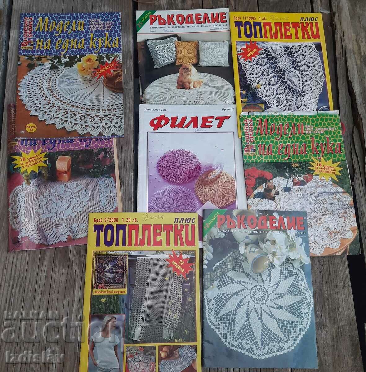 Crochet magazines