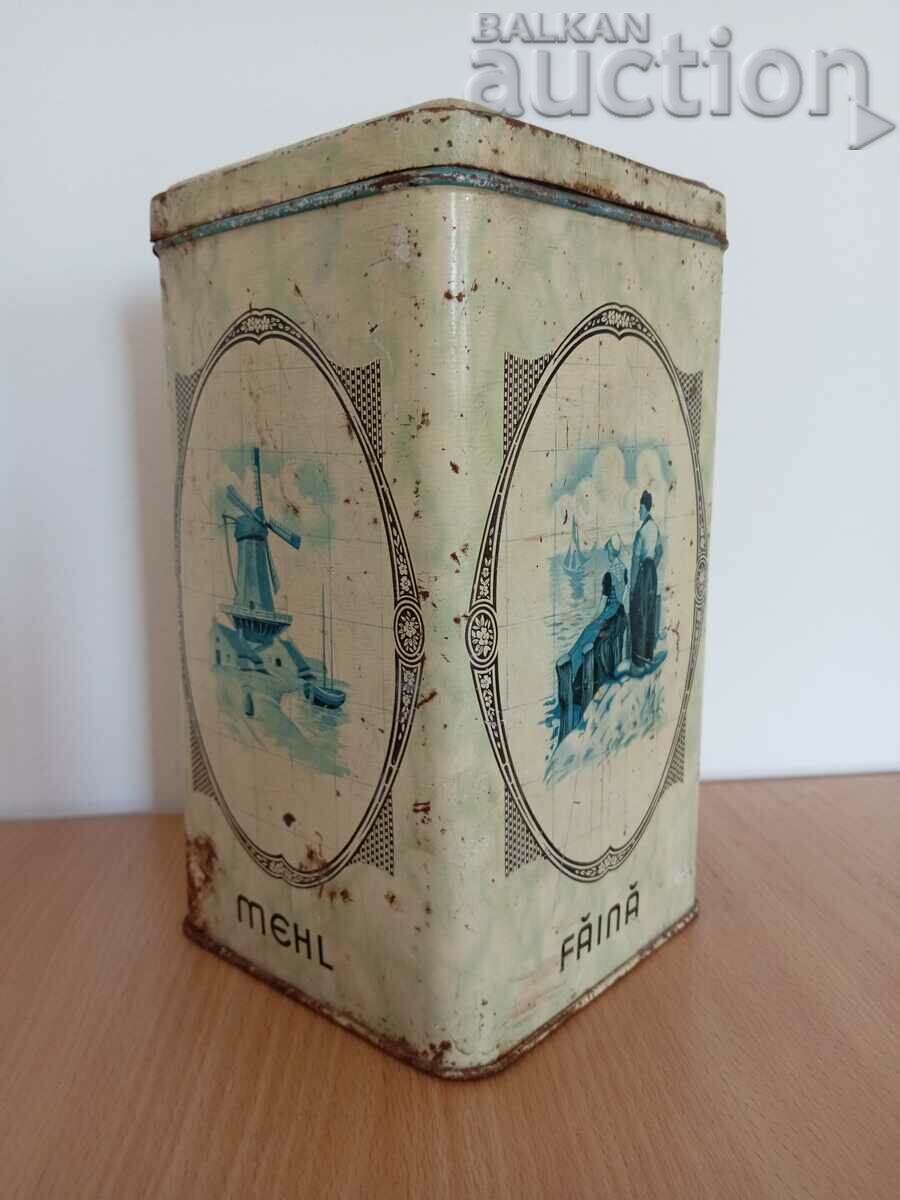 retro vintage tea box sweet cocoa Kandia can box tin with price 21.00 BGN | € 10.74 retro vintage tea box sweet cocoa Kandia can box tin with price 21.00 BGN | € 10.74