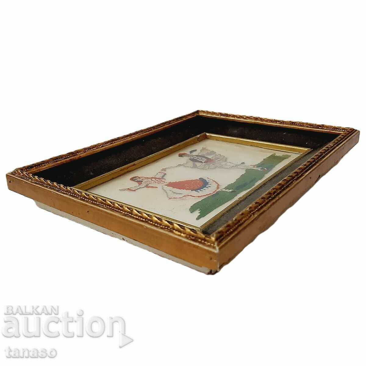 Delivery of Old ethnic tapestry, embroidery(16.1)