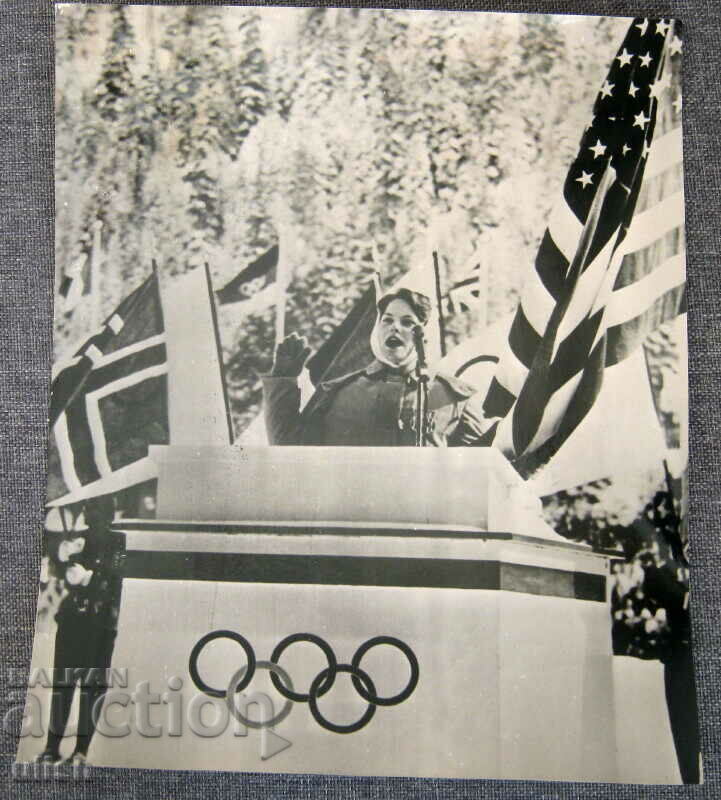 1960 Winter Olympics Squaw Valley Carol Heiss photo