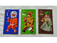 MALCHISH-KIBALCHISH USSR CHOCOLATE PACKAGING LOT 3 PIECES