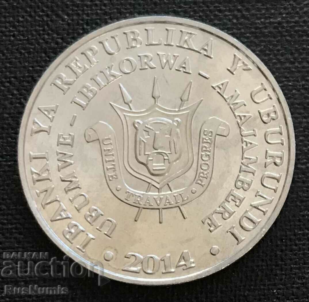 Burundi.5 francs 2014.Bucorvus leadbeateri.UNC. with price 5.80 BGN | € 2.97 Burundi.5 francs 2014.Bucorvus leadbeateri.UNC. with price 5.80 BGN | € 2.97