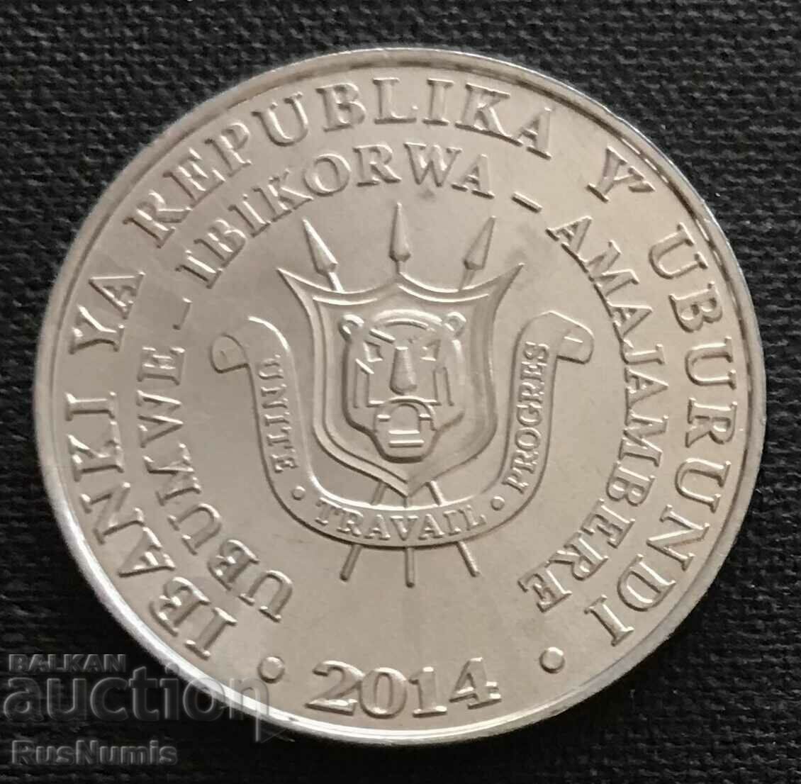 Burundi.5 francs 2014.Balaeniceps rex.UNC. with price 5.80 BGN | € 2.97 Burundi.5 francs 2014.Balaeniceps rex.UNC. with price 5.80 BGN | € 2.97