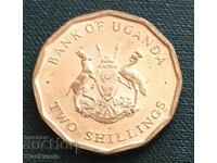 Uganda. 2 shillings 1987 UNC.