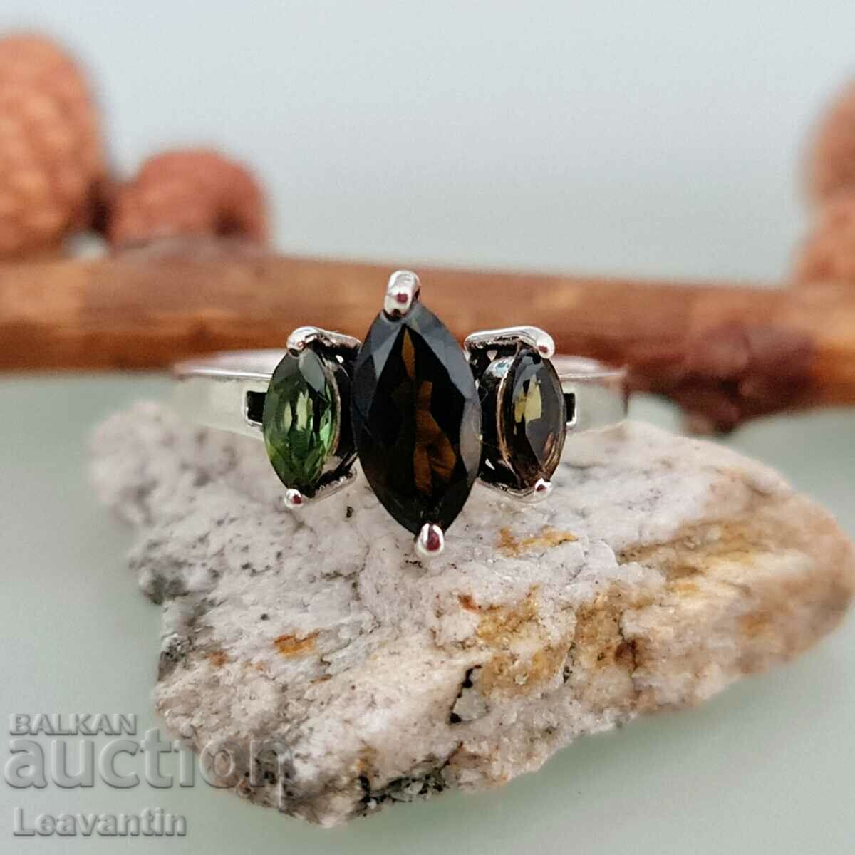 5083 Silver Ring with Tourmaline