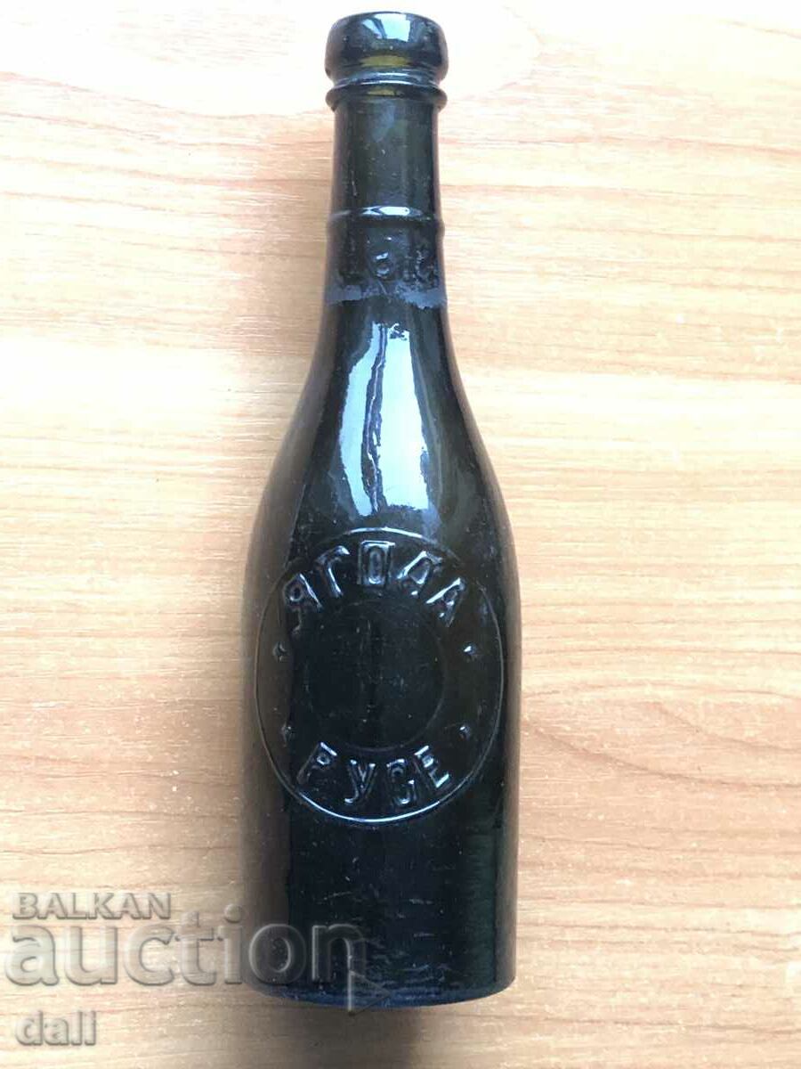 ROUSSE 1920s, OLD BOTTLE, BOTTLE, JEWISH MANUFACTURER