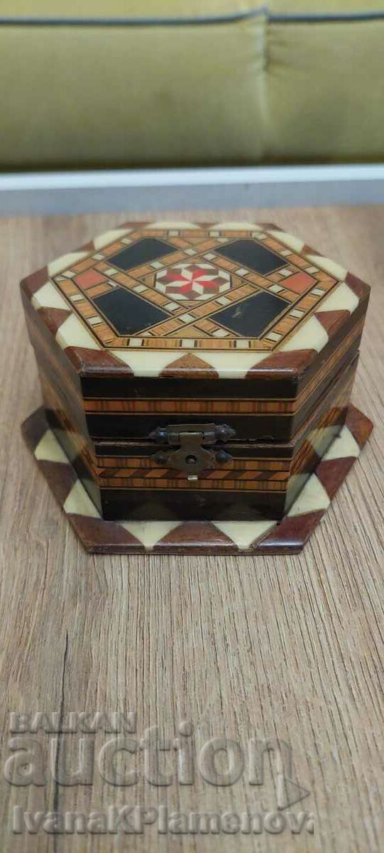 Wooden box for collectors