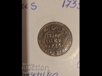 Russian coin 1735