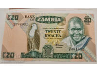 Zambia 20 Kwacha 1988 Pick 27e Ref 4031