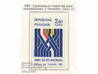 1982. France. Summit of the industrialized countries.