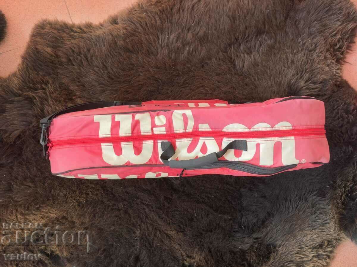 Τσάντα τένις Wilson Tour, κόκκινη, τσάντα με τιμή € 9.98 | 19.52 BGN Τσάντα τένις Wilson Tour, κόκκινη, τσάντα με τιμή € 9.98 | 19.52 BGN