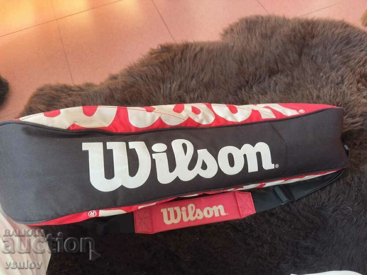 Παράδοση Τσάντα τένις Wilson Tour, κόκκινη, τσάντα Παράδοση Τσάντα τένις Wilson Tour, κόκκινη, τσάντα