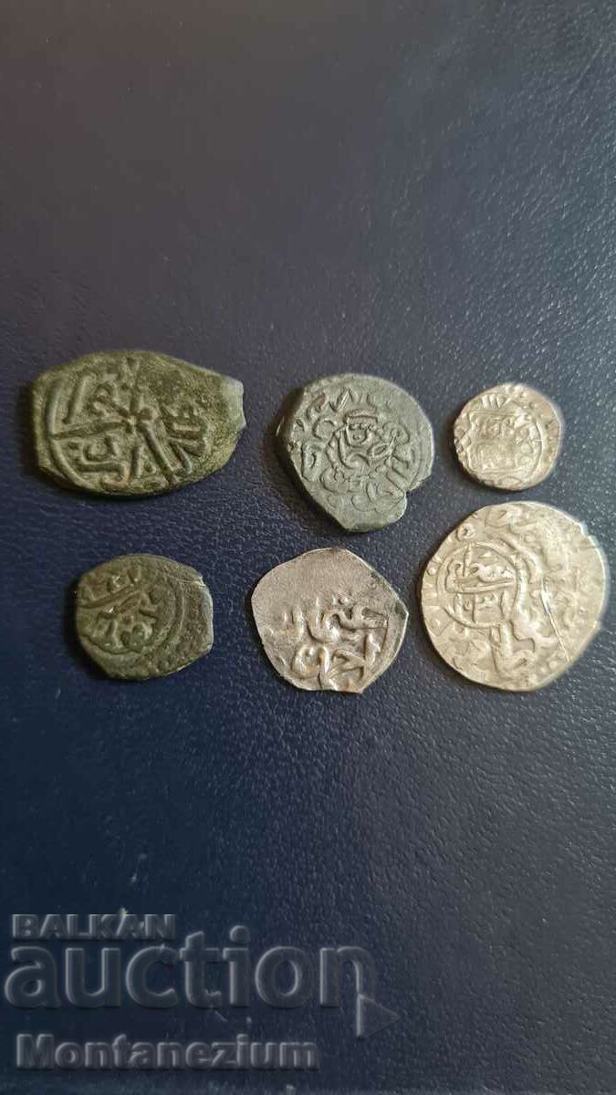 Lot of Turkish coins, Ottoman Empire