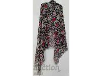 Large colorful women's scarf