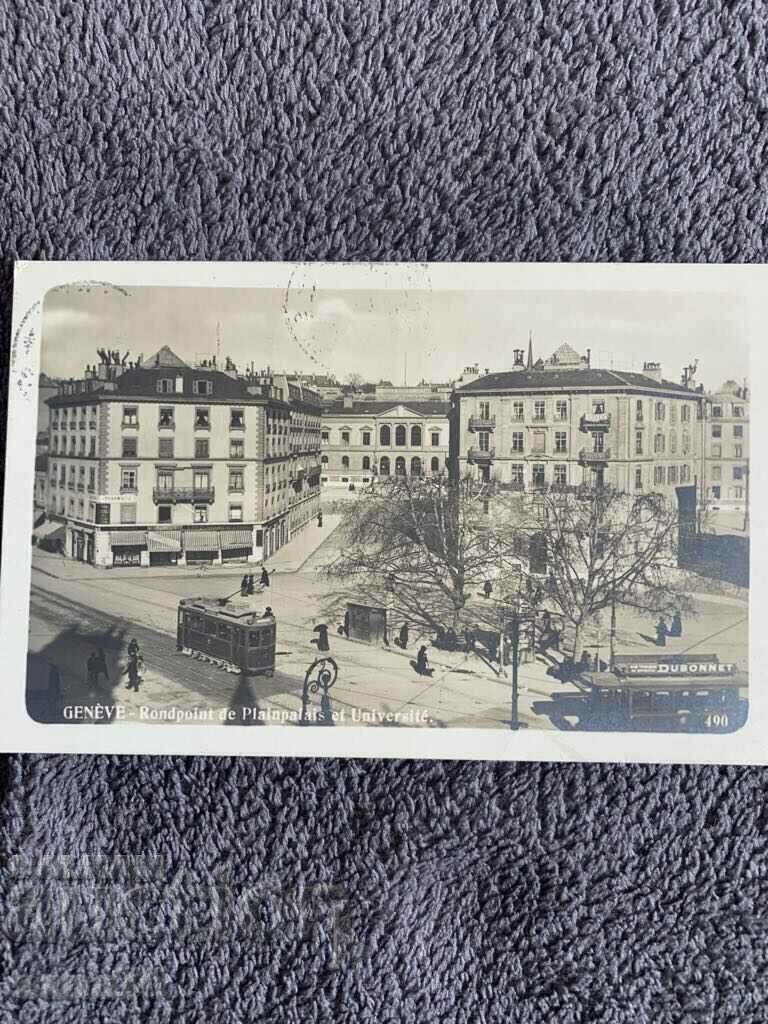 100-year-old used postcard from Switzerland - 11 100-year-old used postcard from Switzerland - 11
