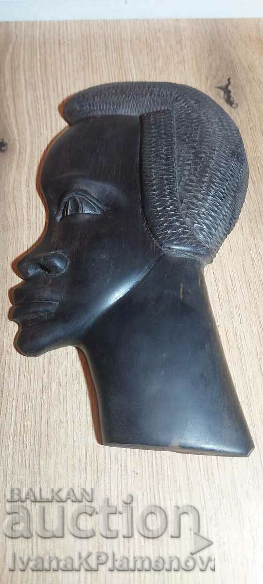 Wood carving pana Africa two figures array - 5