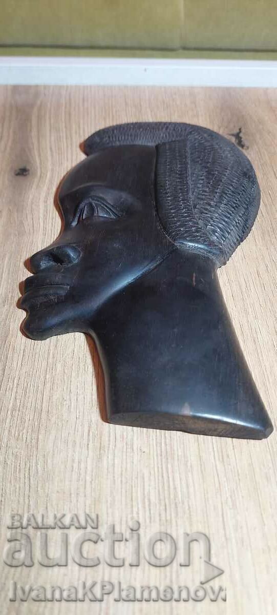 Sculptură în lemn pana Africa două figuri matrice - 6