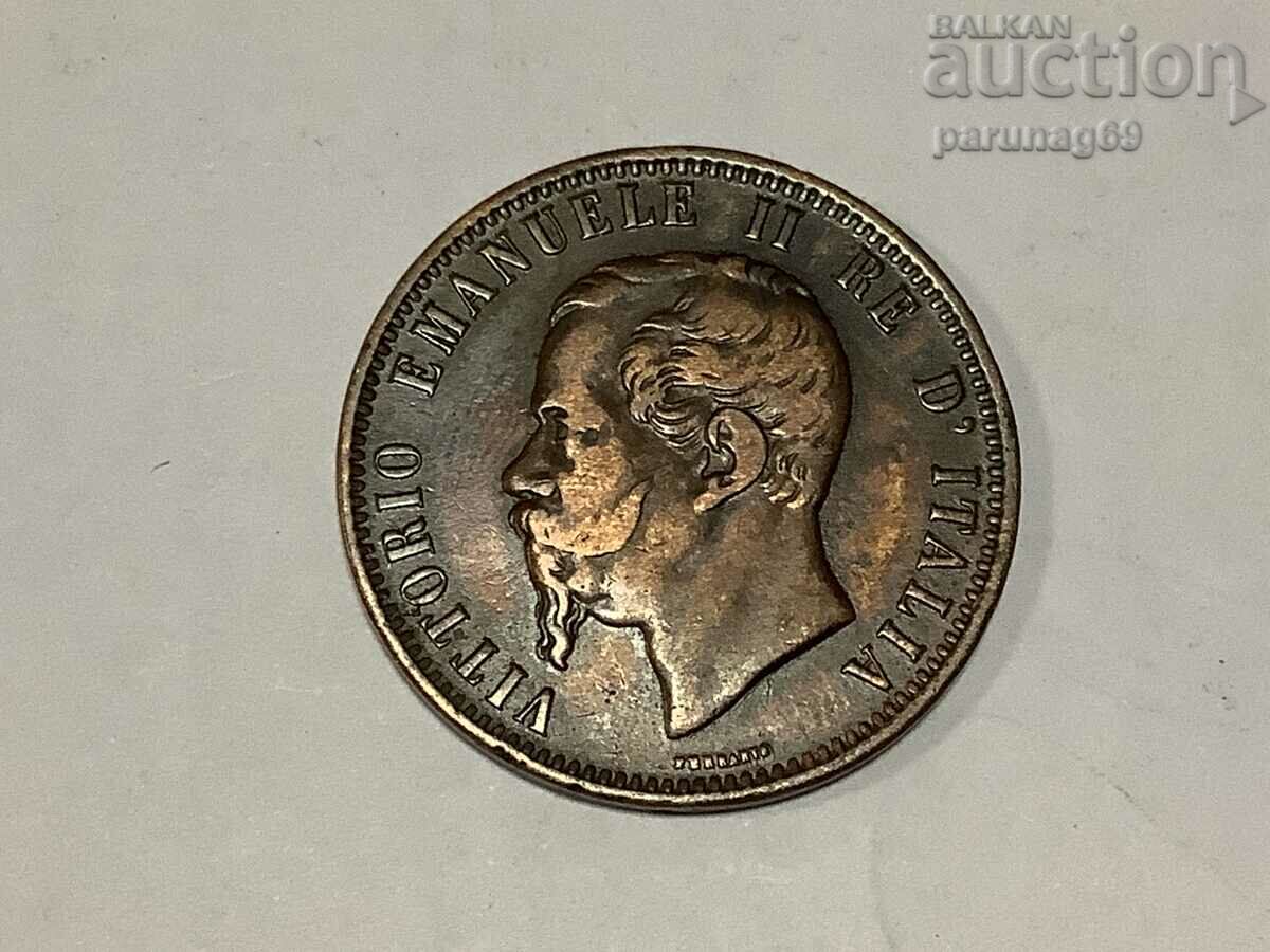 Italy 10 centesimi 1866 year