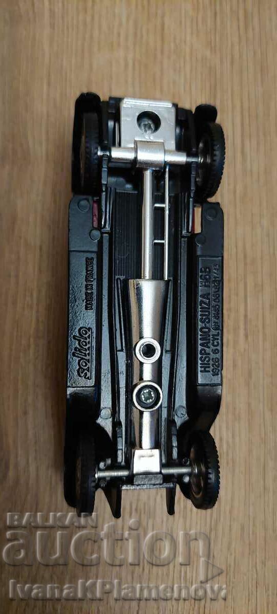 Cărucior metalic Solido Franța, excelent pentru colecționari - 5