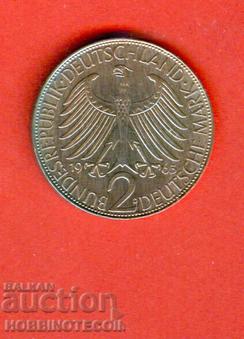 GERMANIA GERMANIA 2 Timbre - emisie - emisiune 1965 D