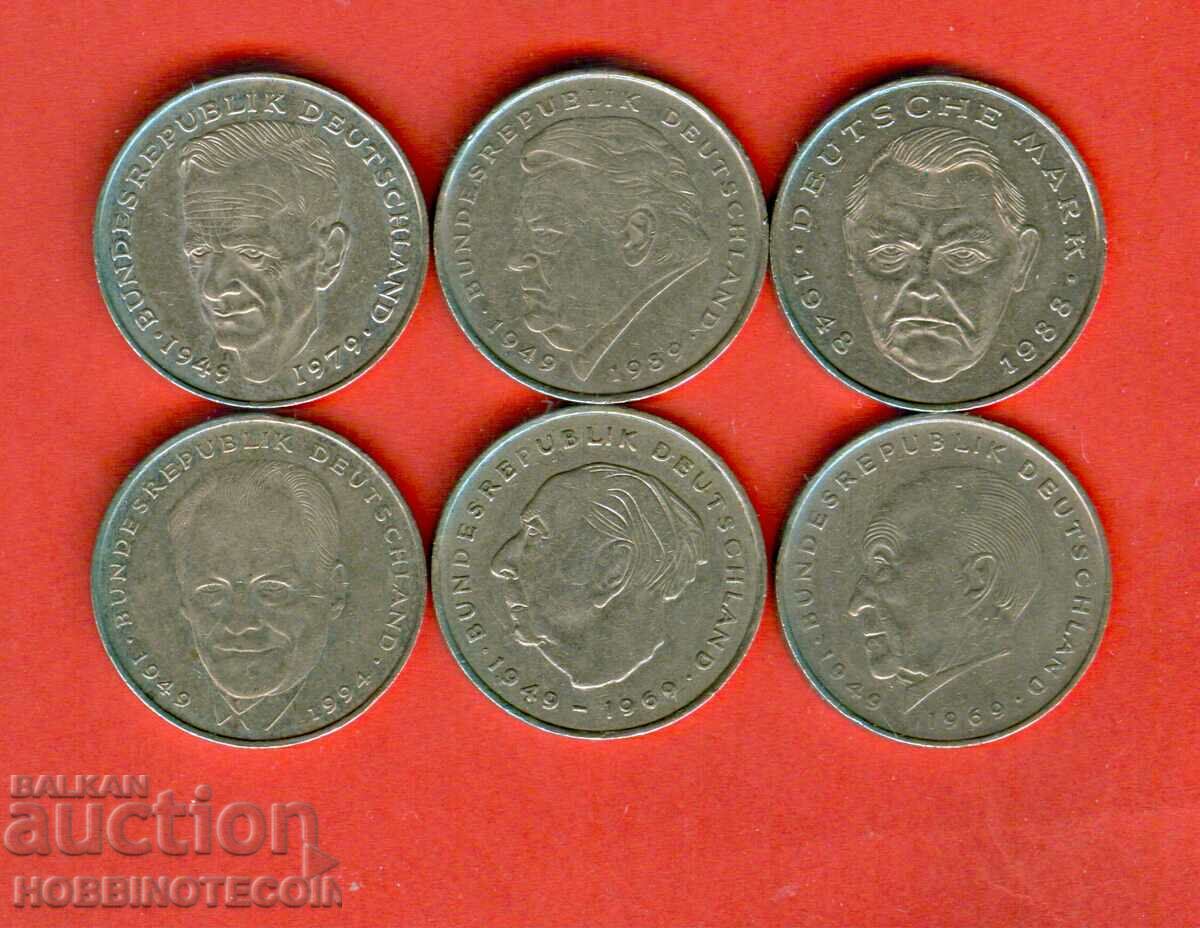 GERMANIA GERMANIA 6 x 2 M emisiune 1988 1991 1991 1994 1970 1969 cu preț 29.99 BGN | € 15.33 GERMANIA GERMANIA 6 x 2 M emisiune 1988 1991 1991 1994 1970 1969 cu preț 29.99 BGN | € 15.33